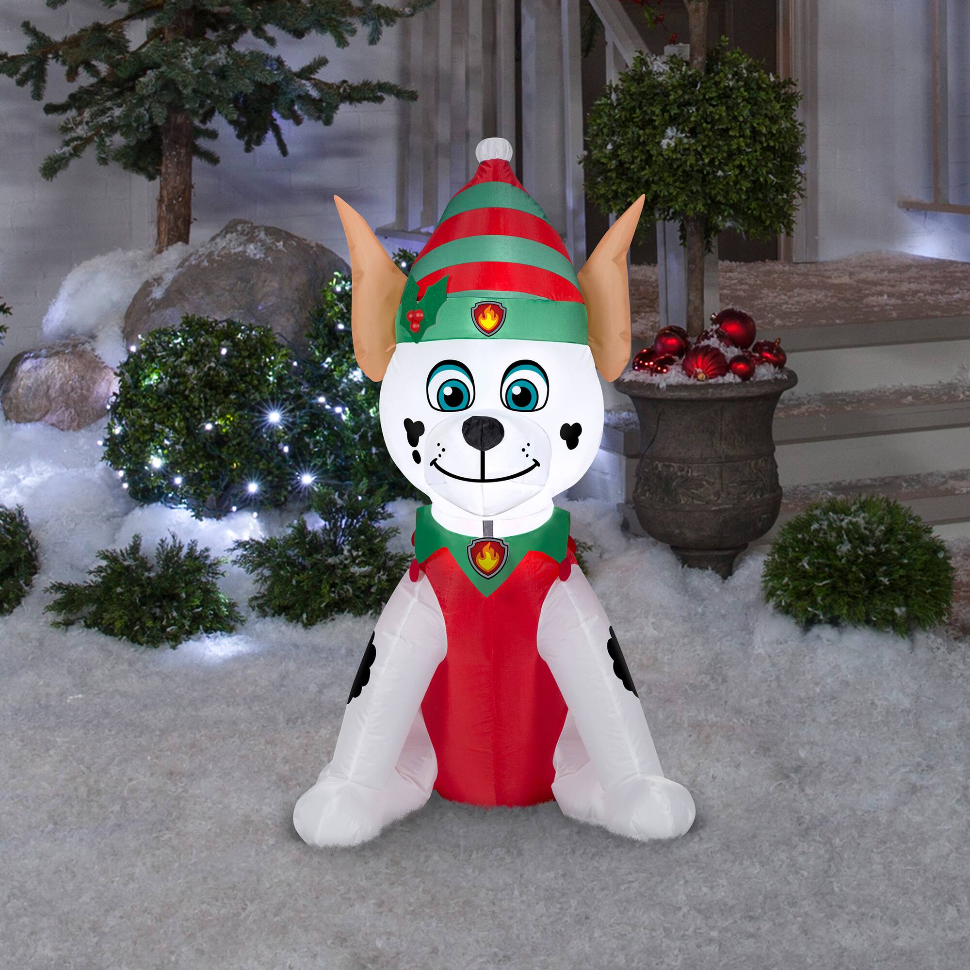 3.5ft. Inflatable Elf Paw Patrol Marshall Dalmatian